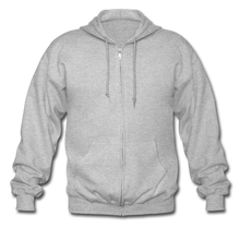 Load image into Gallery viewer, iBelieve Adult Front Zip Hoodie - heather gray
