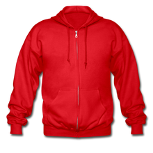 Load image into Gallery viewer, iBelieve Adult Front Zip Hoodie - red
