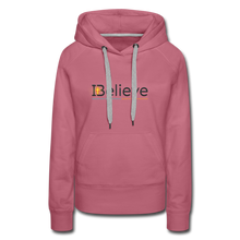 Load image into Gallery viewer, Women’s iBelieve Hoodie - mauve
