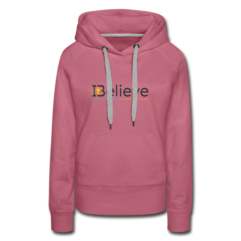 Women’s iBelieve Hoodie - mauve