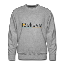 Load image into Gallery viewer, iBelieve Men’s Sweatshirt - heather grey

