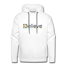 Load image into Gallery viewer, iBelieve Mens Hoodie - white
