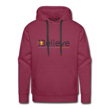 Load image into Gallery viewer, iBelieve Mens Hoodie - burgundy
