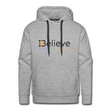 Load image into Gallery viewer, iBelieve Mens Hoodie - heather grey
