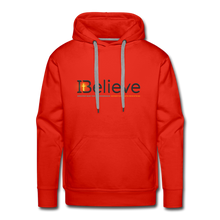 Load image into Gallery viewer, iBelieve Mens Hoodie - red
